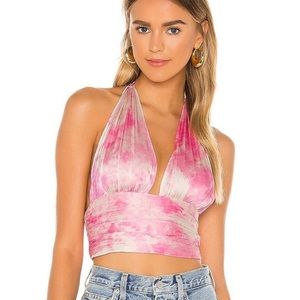 NWT / NEVER WORN Lovers and Friends Venice Top Tie Dye